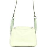Hermes Mini Lindy Vert Fizz Swift and Matte Alligator Touch Palladium Hardware