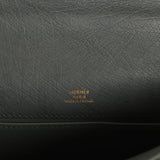 Hermes Kelly Pochette Vert Amande Ostrich Gold Hardware