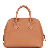Hermes 1923 Bolide Mini Gold Evercolor Gold Hardware