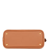 Hermes 1923 Bolide Mini Gold Evercolor Gold Hardware