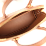 Hermes 1923 Bolide Mini Gold Evercolor Gold Hardware