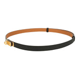 Hermes Kelly Pocket Belt 18 Black Epsom Gold Hardware
