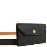 Hermes Kelly Pocket Belt 18 Black Epsom Gold Hardware