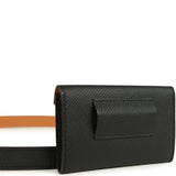 Hermes Kelly Pocket Belt 18 Black Epsom Gold Hardware