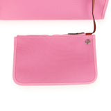 Hermes Herbag Zip PM 31 Bubblegum Pink Officier Canvas and Cuivre Hunter Palladium Hardware - Thumbnail View 8