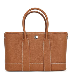 Hermes Garden Party Neo 23 Gold Negonda Palladium Hardware