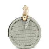 Hermes Maximors II Bag Gris Ciment Matte Alligator Permabrass Hardware