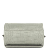 Hermes Maximors II Bag Gris Ciment Matte Alligator Permabrass Hardware