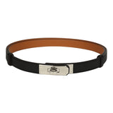 Hermes Kelly Pocket 18 Studded Belt Black Epsom Palladium Hardware