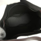 Pre-owned Hermes So Kelly 26 Prunoir Clemence and Ebene Barenia Palladium Hardware - Thumbnail View 8