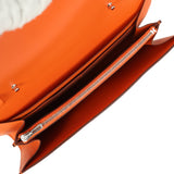 Hermes Constance Wallet To Go Orange Epsom Palladium Hardware