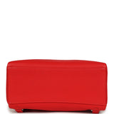 Hermes Kelly Ado II Backpack Rouge De Coeur Clemence Palladium Hardware