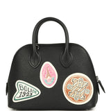 Hermes Mini 1923 Pique-Colle Bolide Black Chevre Palladium Hardware