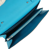 Hermes Constance Wallet To Go Bleu Frida Evercolor Palladium Hardware