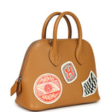 Hermes Mini 1923 Pique-Colle Bolide Sesame Chevre Palladium Hardware