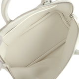 Hermes 1923 Bolide Mini New White Evercolor Palladium Hardware