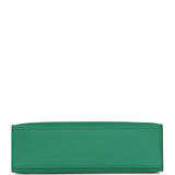 Hermes Kelly Pochette Vert Moyen Swift Gold Hardware