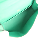 Hermes Kelly Pochette Vert Moyen Swift Gold Hardware