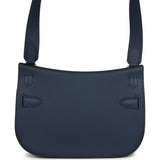 Hermes Mini Jypsiere Bleu Navy Swift Gold Hardware
