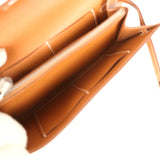 Hermes Kelly Wallet To Go Gold Epsom Palladium Hardware