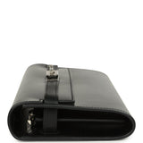 Hermes Kelly Wallet To Go Black Box Palladium Hardware
