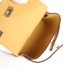 Hermes Kelly Festival Bag Charm Dore Chevre Chamkilight Permabrass Hardware