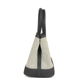 Hermes Garden Party Neo 23 Ardoise-Ecru Toile H Canvas and Ardoise Negonda Palladium Hardware