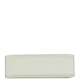 Hermes Kelly Pochette Gris Platine Swift Permabrass Hardware