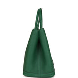 Hermes Garden Party 30 Vert Moyen Negonda Palladium Hardware - Thumbnail View 3