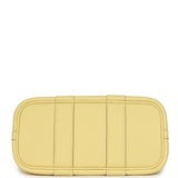 Hermes Garden Party Neo 23 Jaune Poussin Togo Palladium Hardware