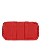 Hermes Garden Party Neo 23 Rouge Radieux Togo Palladium Hardware