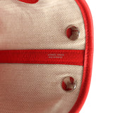 Hermes Garden Party Neo 23 Rouge Radieux Togo Palladium Hardware