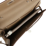 Hermes Kelly Wallet To Go Etoupe Epsom Palladium Hardware