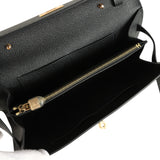 Hermes Kelly Wallet To Go Black Epsom Gold Hardware