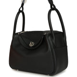 Hermes Lindy 26 Black Clemence Palladium Hardware