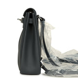 Hermes Mini Kelly Jump Backpack Gris Misty Swift Palladium Hardware