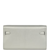 Hermes Kelly Wallet To Go Black Argent Chevre Chamkilight Palladium Hardware