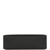 Hermes Kelly Pochette Black Swift Palladium Hardware