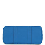 Hermes Garden Party 30 Bleu Hydra Negonda Palladium Hardware