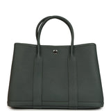 Hermes Garden Party 30 Vert Mangrove Negonda Palladium Hardware