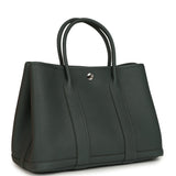 Hermes Garden Party 30 Vert Mangrove Negonda Palladium Hardware