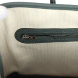 Hermes Garden Party 30 Vert Mangrove Negonda Palladium Hardware