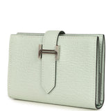 Hermes Bearn Mini Wallet Vert Peppermint Chevre Mysore Palladium Hardware