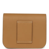 Hermes Constance Slim Wallet Biscuit Epsom Gold Hardware