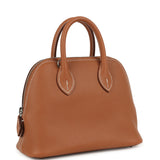 Hermes 1923 Bolide Mini Gold Evercolor Palladium Hardware