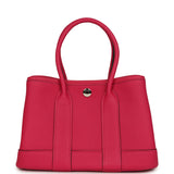Hermes Garden Party Neo 23 Rose Mexico Togo Palladium Hardware