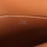 Hermes Mini Halzan Gold Swift Palladium Hardware