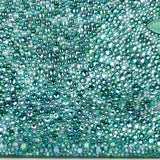 Custom "Aquamarine" Swarovski Crystal Pre-owned Hermes Kelly Pochette Lagon Swift Palladium Hardware