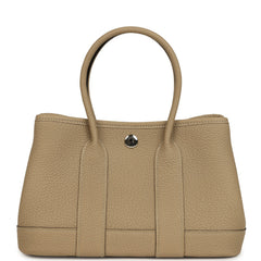 Hermes Garden Party Neo 23 Trench Negonda Palladium Hardware