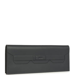 Hermes Shadow Birkin Clutch Ardoise Swift
